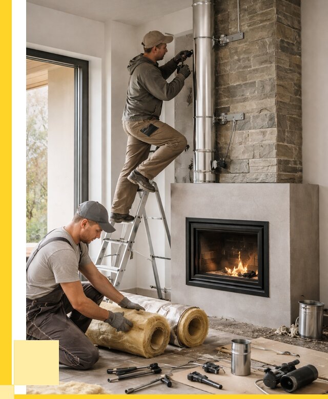 Монтаж дымоходов для каминов в Устях-Джегуте от 15185 р. ЭриданСтд