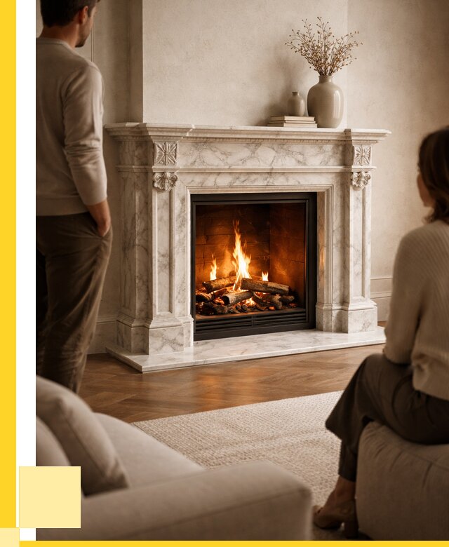 Мраморные камины под ключ в Устях-Джегуте от 253075 р. | ЭриданСтд