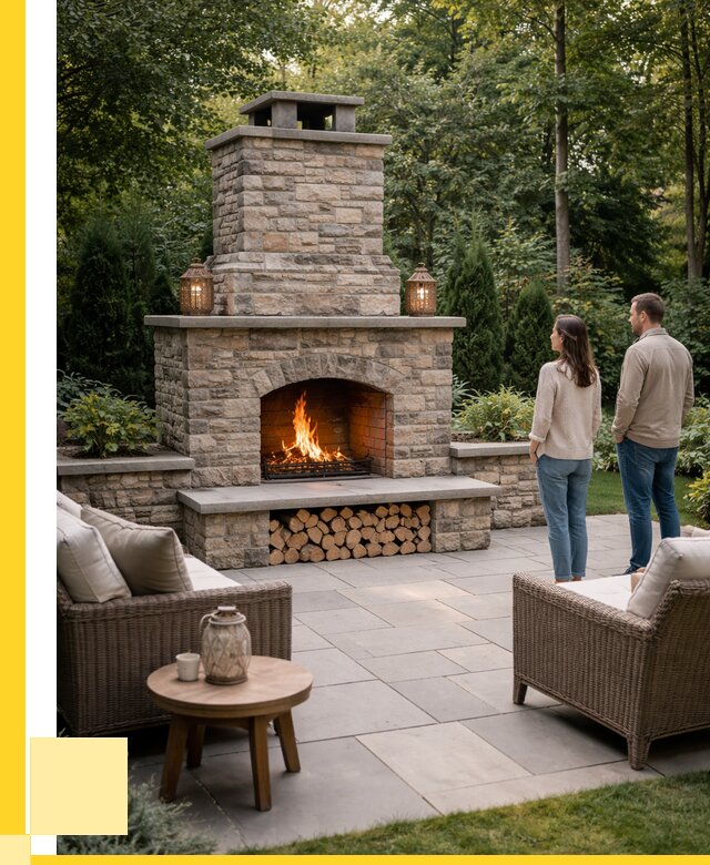 Уличные камины из кирпича в Устях-Джегуте от 151845 р. | ЭриданСтд