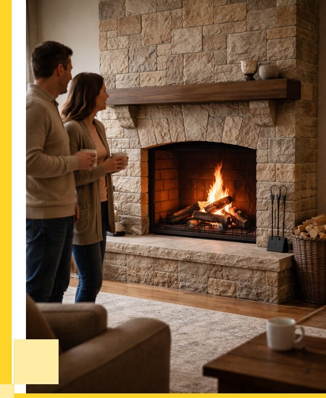 Каменные камины на заказ в Устях-Джегуте от 182214 р. | ЭриданСтд