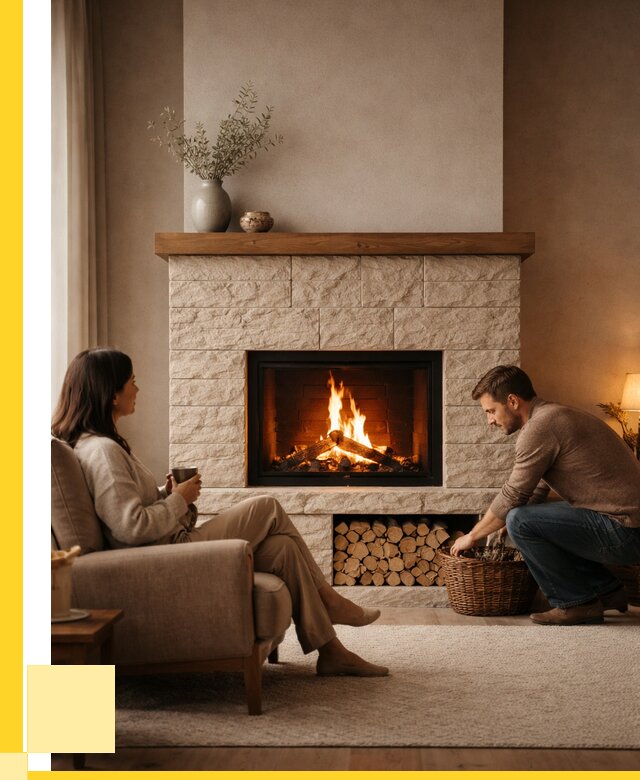 Камины для дома в Устях-Джегуте под ключ от 151845 р. | ЭриданСтд