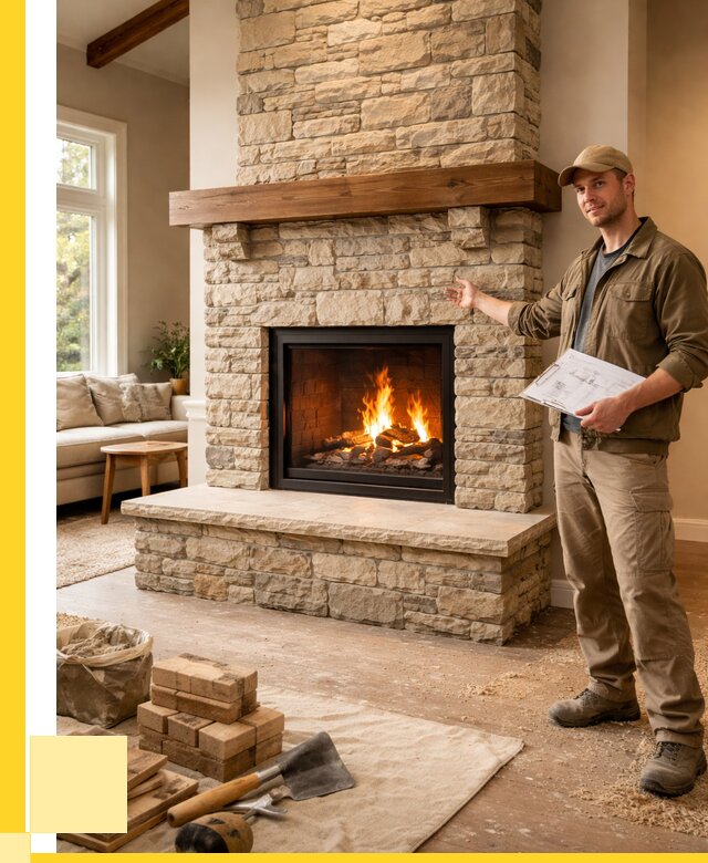 Камины под ключ в Устях-Джегуте от 182214 р. | ЭриданСтд — установка