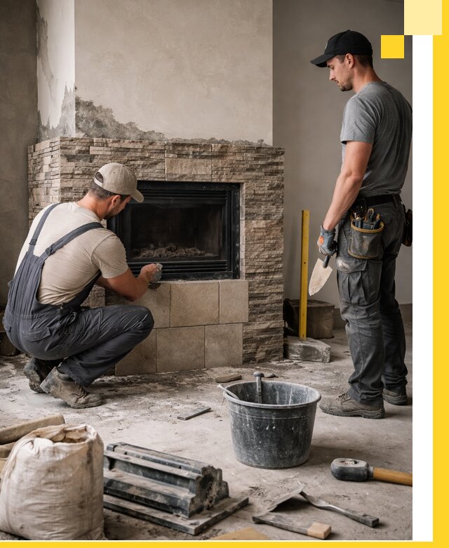 Камины под ключ в Устях-Джегуте: проект, изготовление и монтаж