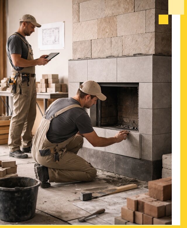 Индивидуальные проекты каминов и каминных систем в Устях-Джегуте