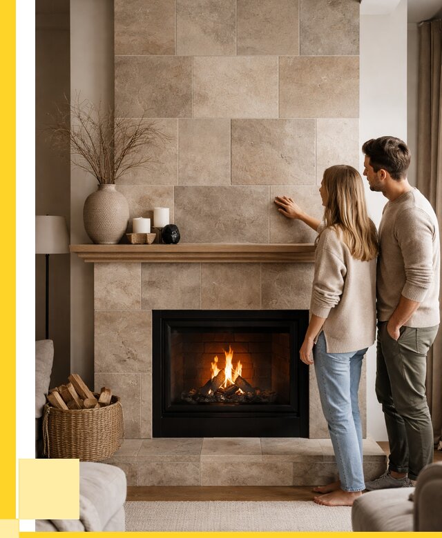 Облицовка каминов керамогранитом в Устях-Джегуте от 4555 р. | ЭриданСтд