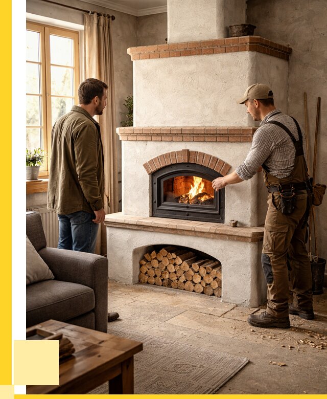 Печи камины в Устях-Джегуте: кирпичные, изразцовые от 60738 р. | ЭриданСтд