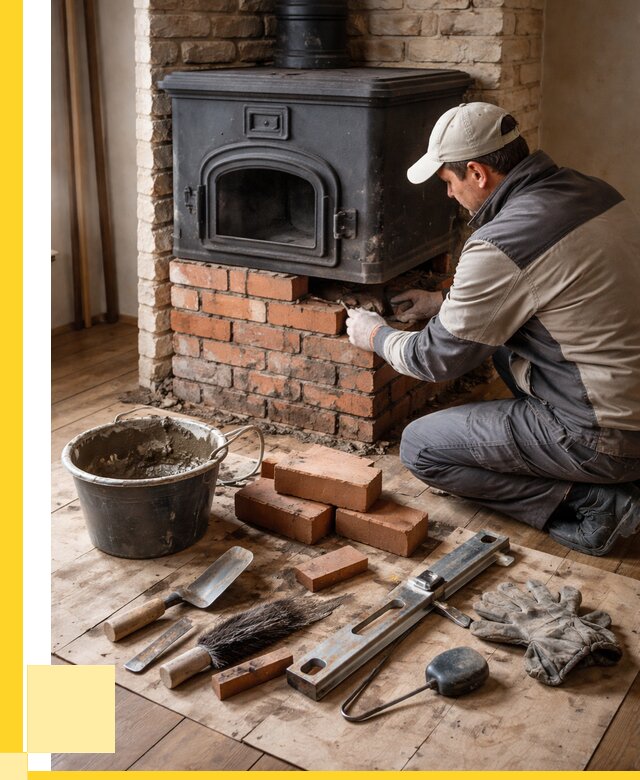 Ремонт печей в Устях-Джегуте от 12148 р., услуги печника ЭриданСтд