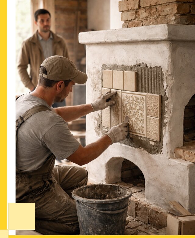 Отделка печей и банных печей в Устях-Джегуте от 35431 р. | ЭриданСтд