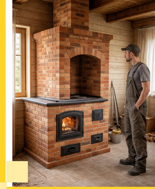 Кирпичные печи в Устях-Джегуте: купить от 151845 р. | ЭриданСтд