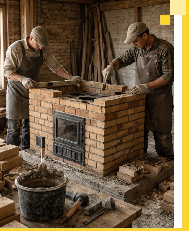 Изготовление и установка варочных печей под ключ в Устях-Джегуте