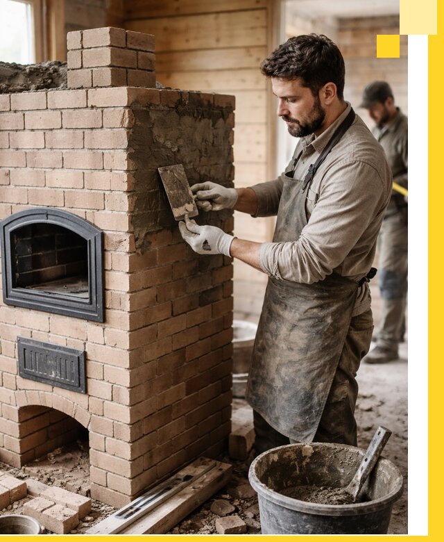 Изготовление и установка печей-шведок под ключ в Устях-Джегуте