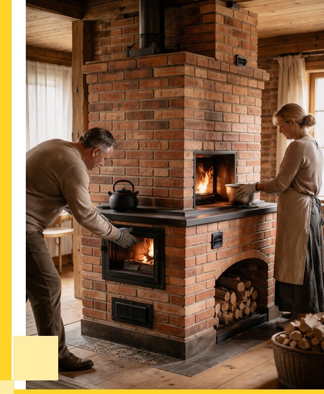 Печи для загородного дома под ключ в Устях-Джегуте от 80984 р. | ЭриданСтд