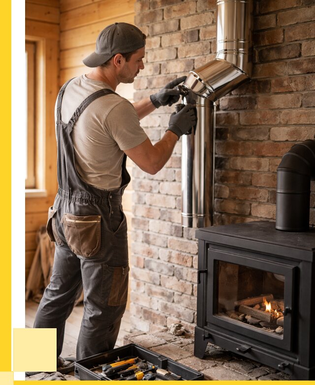 Монтаж дымоходов для печей в Устях-Джегуте от 7592 р. | ЭриданСтд