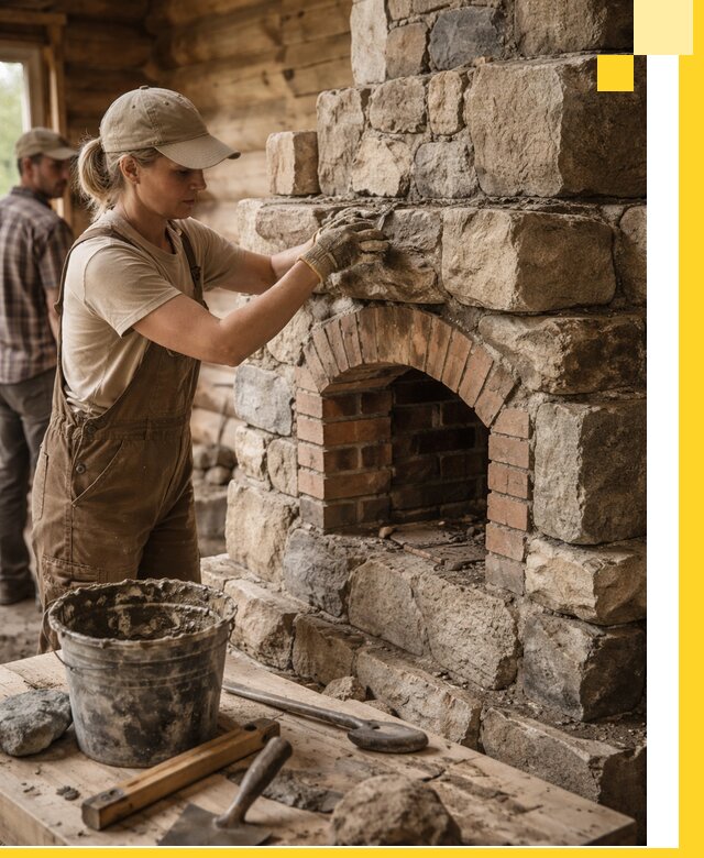 Каменные печи на заказ и монтаж в Устях-Джегуте, долговечные решения