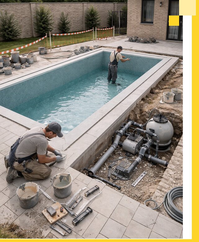 Строительство бассейнов под ключ в Устях-Джегуте: проекты и монтаж