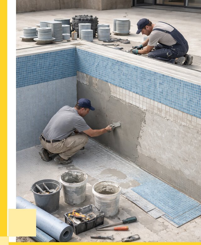 Ремонт и обслуживание бассейнов в Устях-Джегуте от 25308 р. | ЭриданСтд