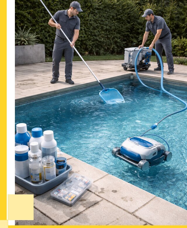 Чистка бассейнов в Устях-Джегуте роботами, от 4555 р. | ЭриданСтд