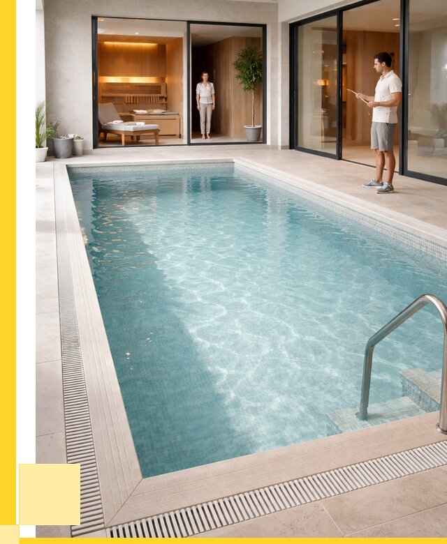 Отделка бассейна пленкой ПВХ в Устях-Джегуте от 3543 р. - ЭриданСтд