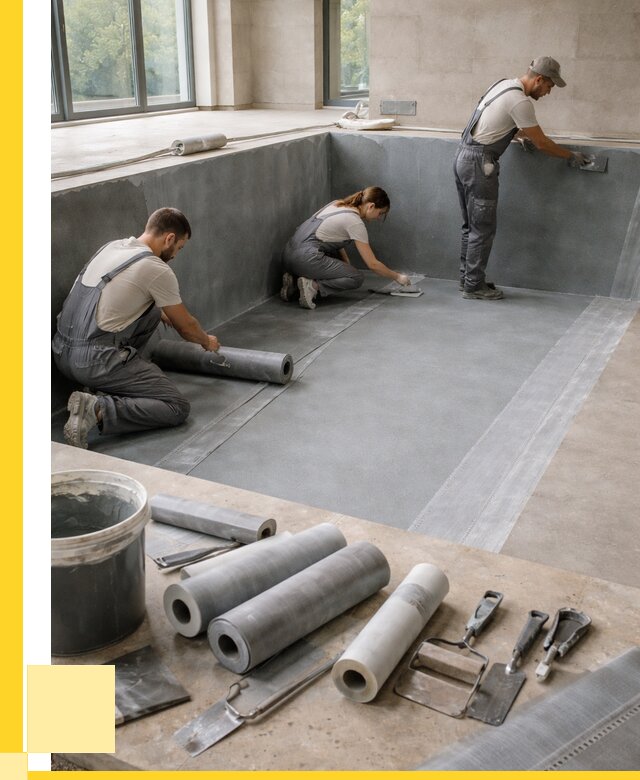 Гидроизоляция бассейнов в Устях-Джегуте от 2025 р., ЭриданСтд