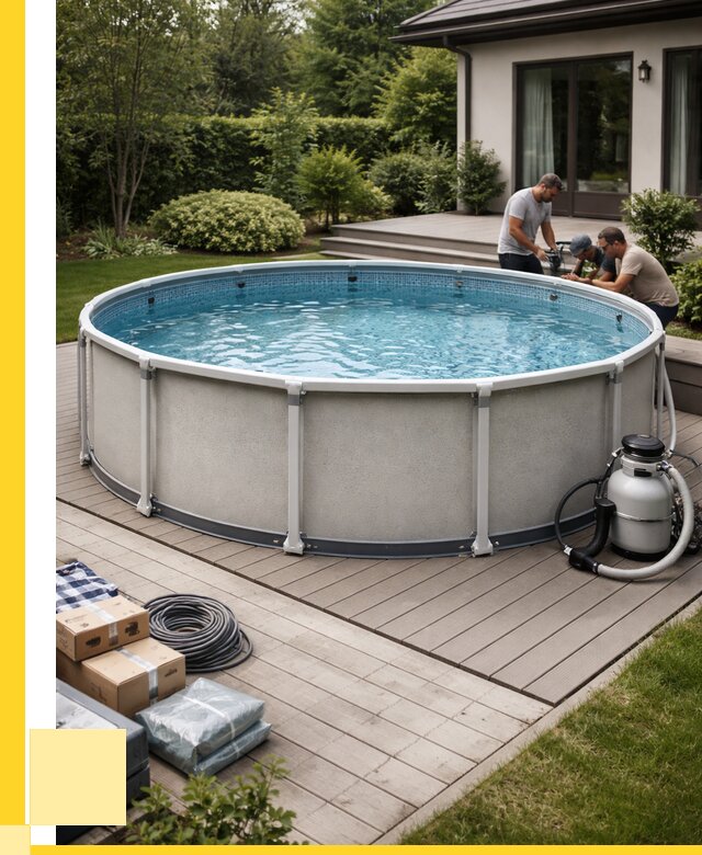 Купить каркасные бассейны в Устях-Джегуте от 45554 р. | ЭриданСтд