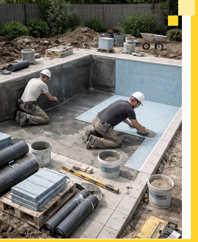 Проектирование и строительство стационарных бассейнов в Устях-Джегуте