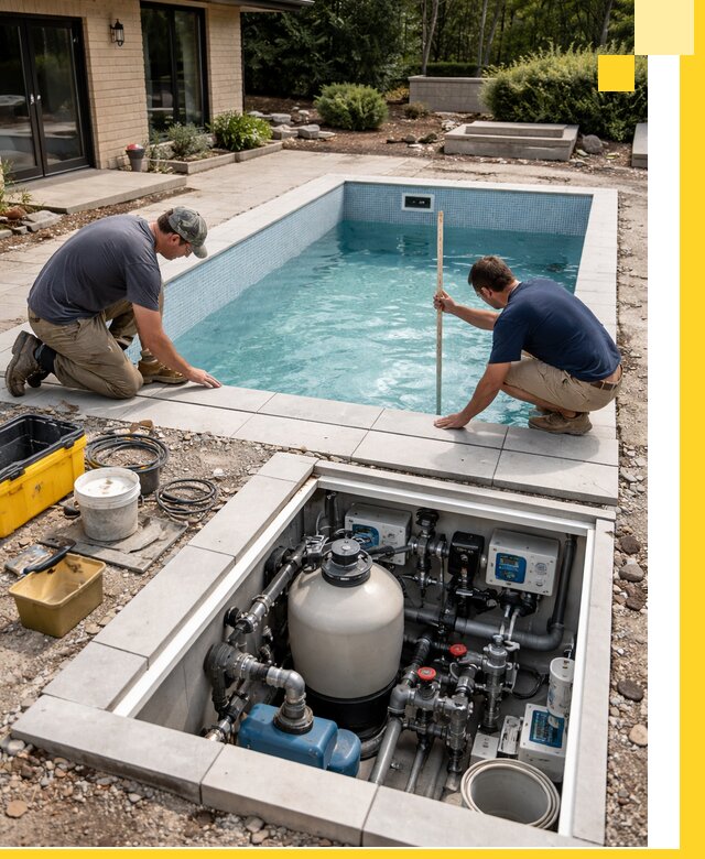 Строительство качественных домашних бассейнов под ключ в Устях-Джегуте