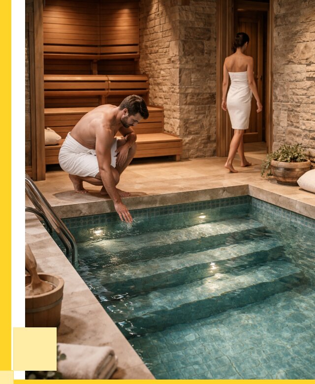 Сауна с бассейном под ключ в Устях-Джегуте от 121476 р., ЭриданСтд