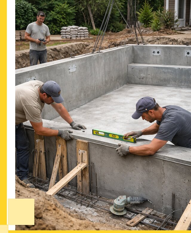 Монтаж чаши бассейна в Устях-Джегуте под ключ от 253075 р., ЭриданСтд