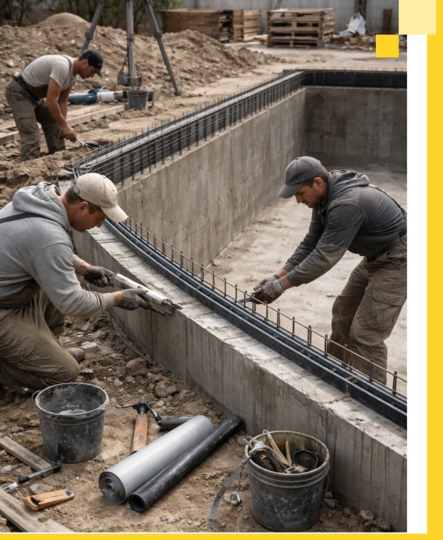 Качественный монтаж чаши бассейна в Устях-Джегуте под ключ с гарантией