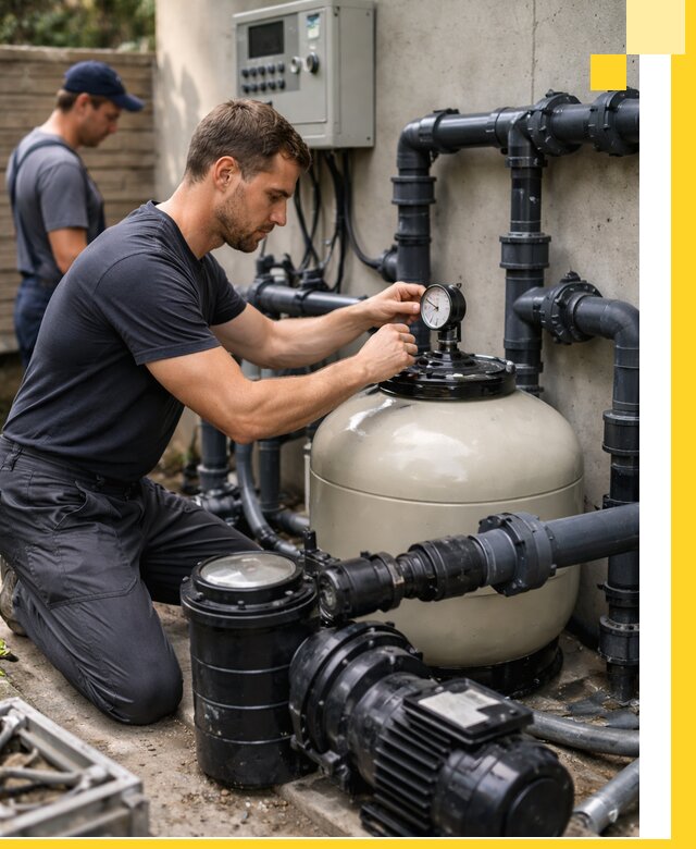 Поставка и монтаж фильтровального оборудования для бассейнов в Устях-Джегуте