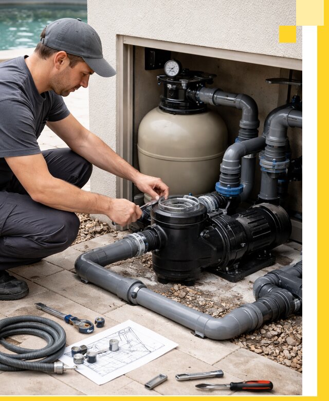 Поставка, монтаж и сервис насосов для бассейнов в Устях-Джегуте