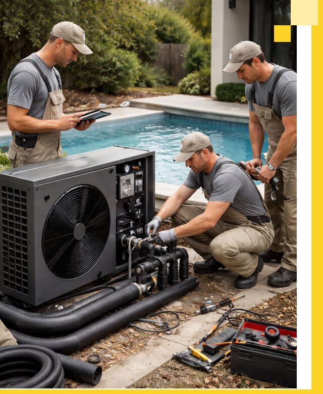 Проектирование и установка тепловых насосов для бассейнов в Устях-Джегуте