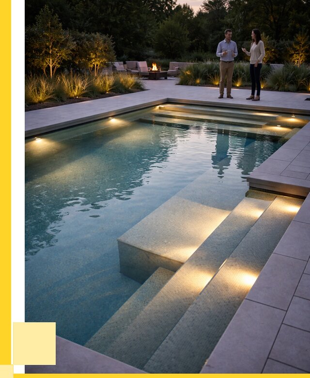 Освещение бассейнов в Устях-Джегуте под ключ от 25308 р. | ЭриданСтд