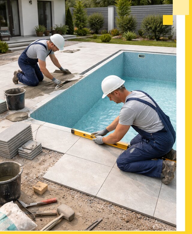 Строительство и монтаж плавательных бассейнов под ключ в Устях-Джегуте