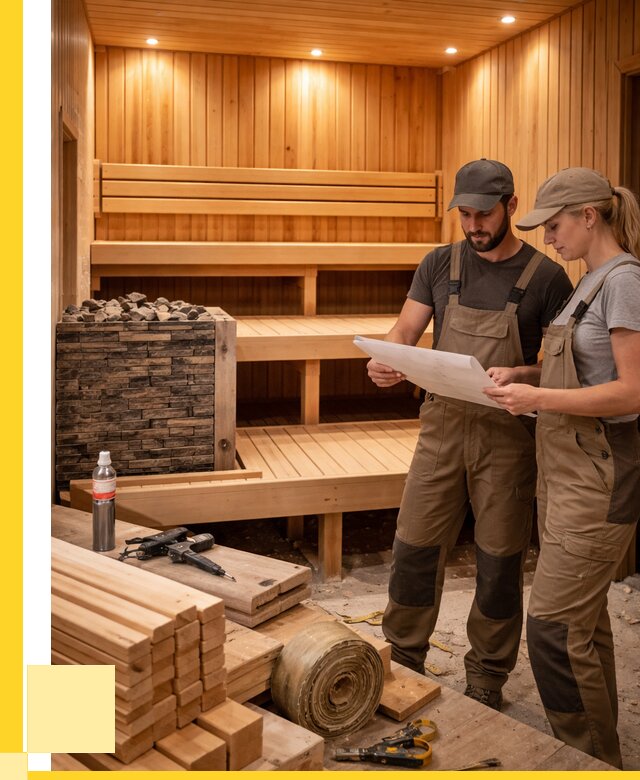 Строительство саун в Устях-Джегуте под ключ от 253075 р., ЭриданСтд