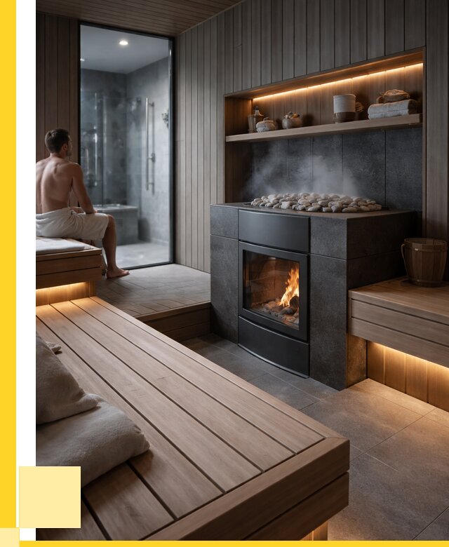 Проект сауны в частном доме в Устях-Джегуте от 35431 р. | ЭриданСтд
