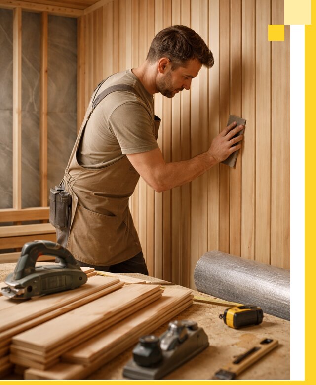 Профессиональная отделка саун и парных под ключ в Устях-Джегуте