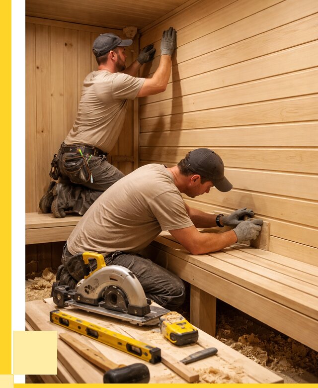 Обшивка саун вагонкой в Устях-Джегуте от 2531 р. | ЭриданСтд