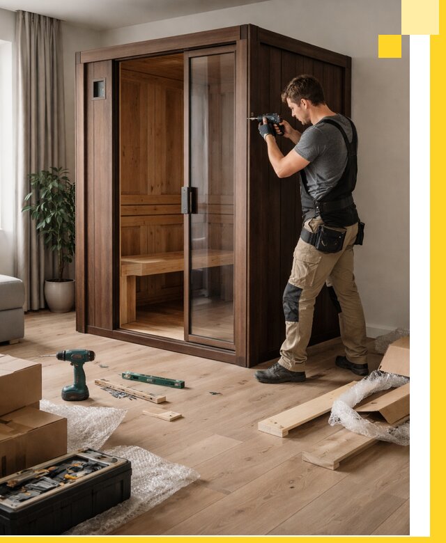 Установка и производство мини саун под ключ в Устях-Джегуте