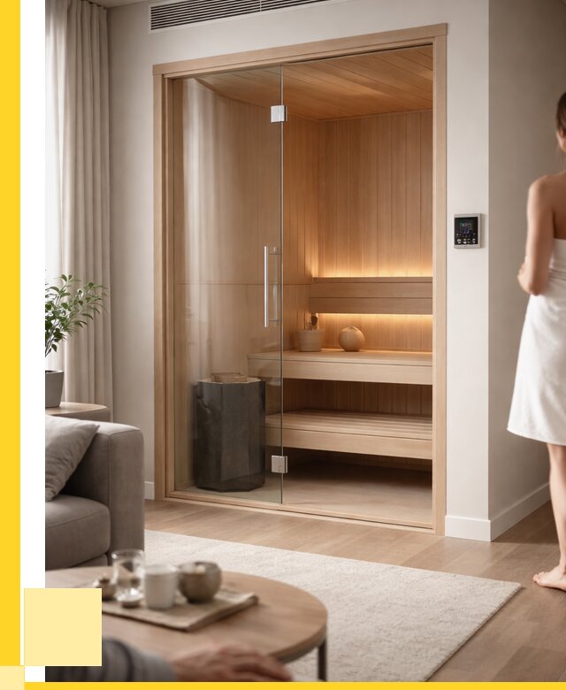 Сауна в квартире под ключ в Устях-Джегуте от 121476 р. ЭриданСтд