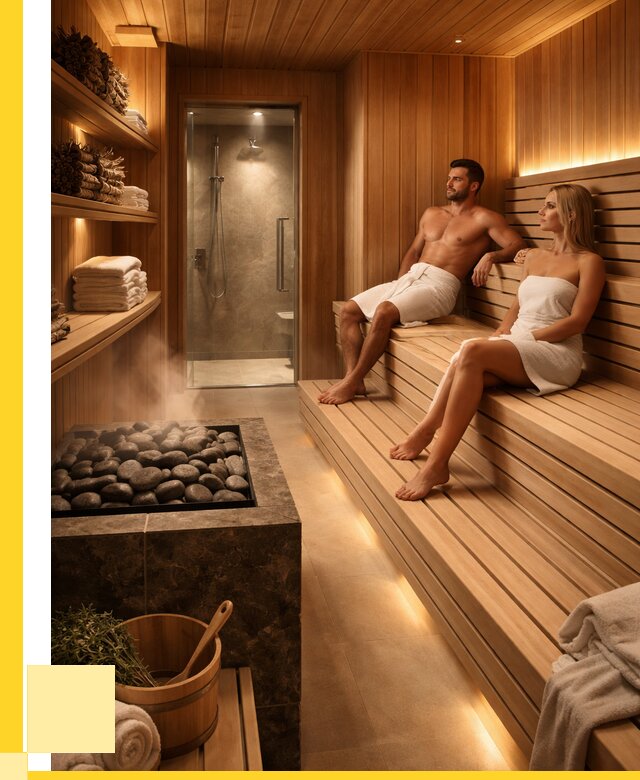 Интерьеры саун под ключ в Устях-Джегуте от 182214 р. | ЭриданСтд
