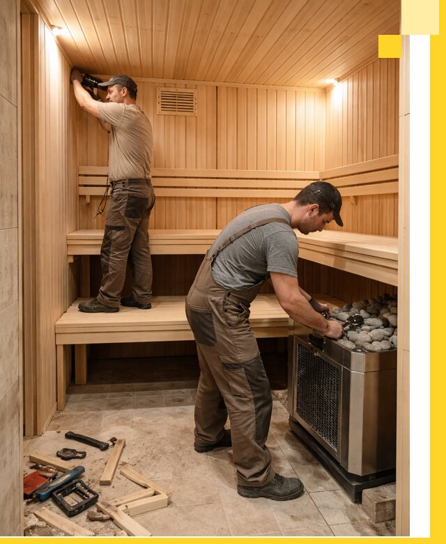 Купить сауну под ключ в Устях-Джегуте с монтажом и гарантией