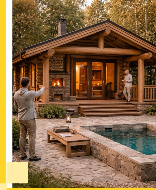 Проекты бань и хамам в Устях-Джегуте от 25308 р. | ЭриданСтд