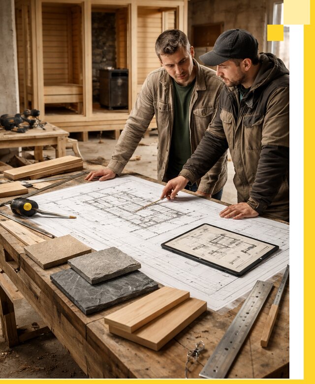 Проекты бань под ключ и планы строительства в Устях-Джегуте