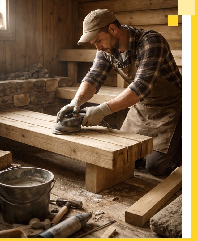 Ремонт бань под ключ в Устях-Джегуте с гарантией качества и сроков