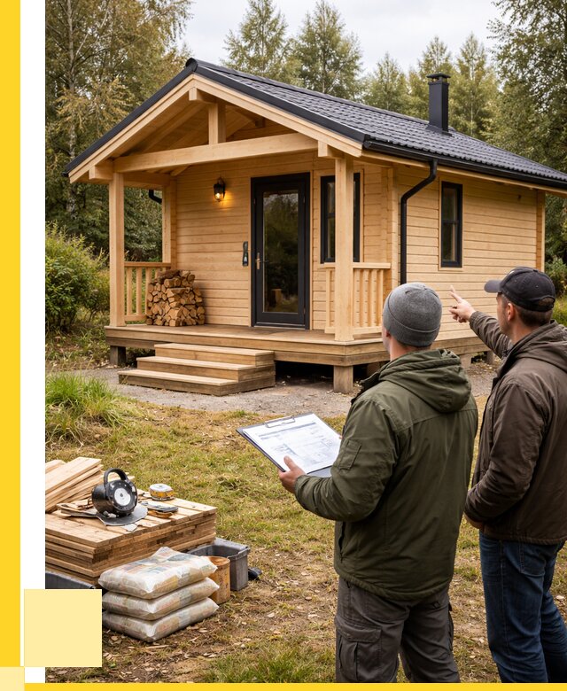 Каркасные бани под ключ в Устях-Джегуте от 303690 р. | ЭриданСтд