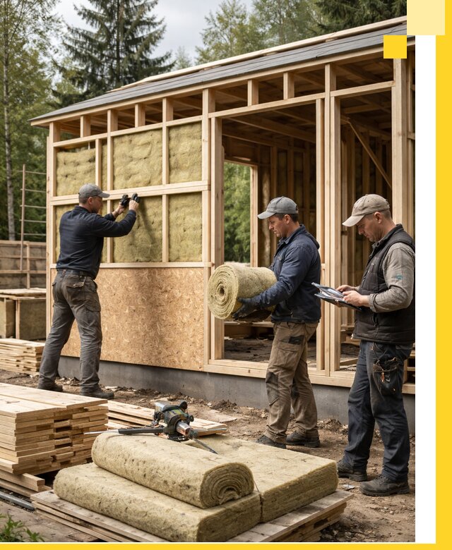 Проектирование и строительство каркасных бань в Устях-Джегуте под ключ