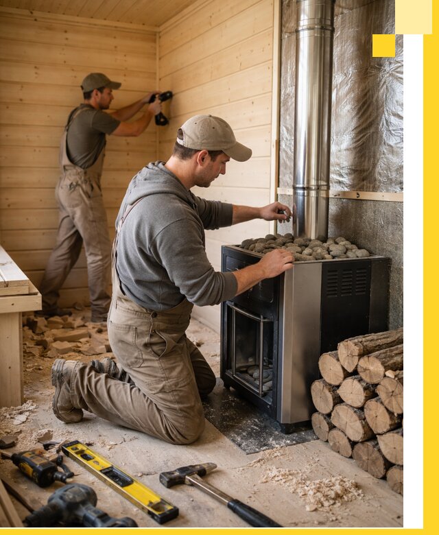 Строительство деревянных бань под ключ в Устях-Джегуте проекты и монтаж