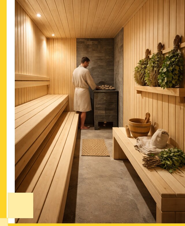 Отделка парной под ключ в Устях-Джегуте от 354305 р. | ЭриданСтд