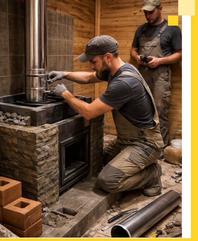 Изготовление и установка банных печей под ключ в Устях-Джегуте